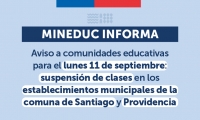 Comunicado Suspensión de Clases